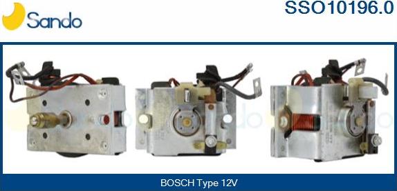 Sando SSO10196.0 - Solenoid açarı, başlanğıc furqanavto.az