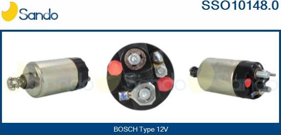 Sando SSO10148.0 - Solenoid açarı, başlanğıc furqanavto.az