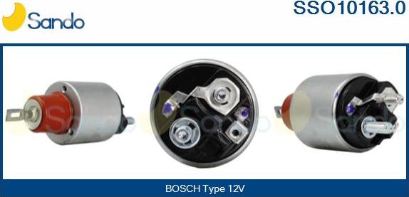 Sando SSO10163.0 - Solenoid açarı, başlanğıc furqanavto.az