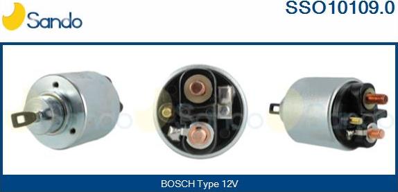 Sando SSO10109.0 - Solenoid açarı, başlanğıc furqanavto.az