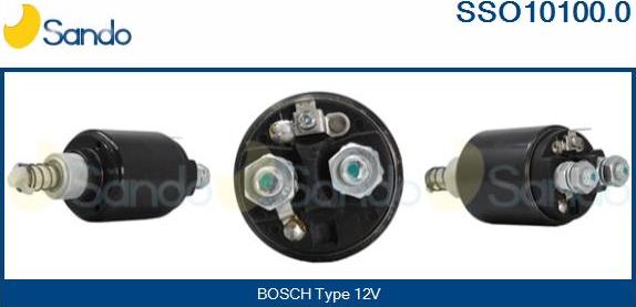 Sando SSO10100.0 - Solenoid açarı, başlanğıc furqanavto.az