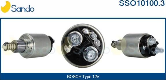 Sando SSO10100.3 - Solenoid açarı, başlanğıc furqanavto.az