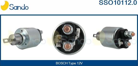 Sando SSO10112.0 - Solenoid açarı, başlanğıc furqanavto.az