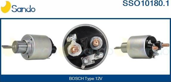 Sando SSO10180.1 - Solenoid açarı, başlanğıc furqanavto.az