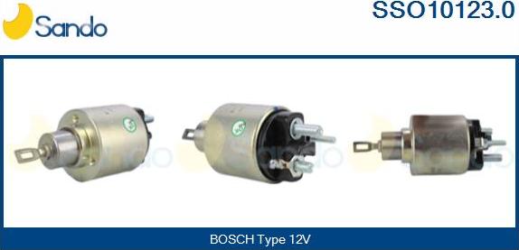 Sando SSO10123.0 - Solenoid açarı, başlanğıc furqanavto.az