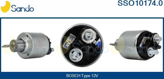 Sando SSO10174.0 - Solenoid açarı, başlanğıc furqanavto.az