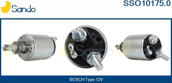 Sando SSO10175.0 - Solenoid açarı, başlanğıc furqanavto.az