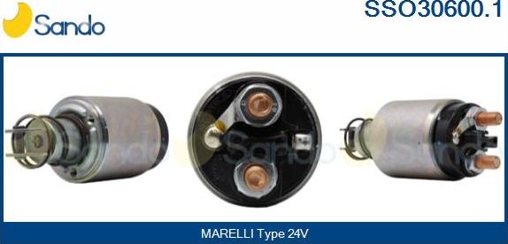 Sando SSO30600.1 - Solenoid açarı, başlanğıc furqanavto.az