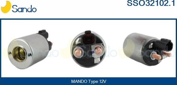 Sando SSO32102.1 - Solenoid açarı, başlanğıc furqanavto.az