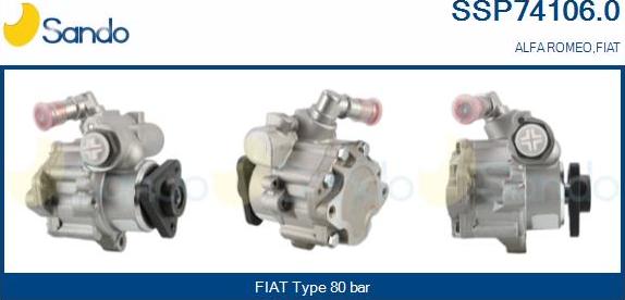 Sando SSP74106.0 - Hidravlik nasos, sükan sistemi furqanavto.az