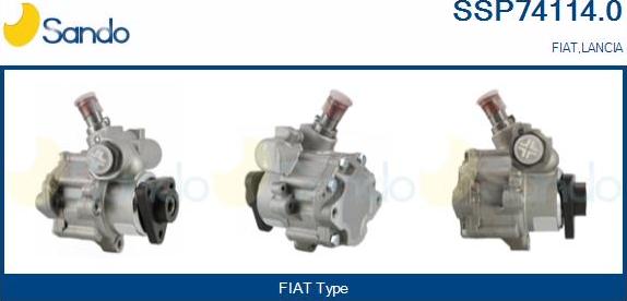 Sando SSP74114.0 - Hidravlik nasos, sükan sistemi furqanavto.az