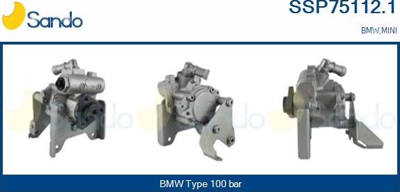 Sando SSP75112.1 - Hidravlik nasos, sükan sistemi furqanavto.az