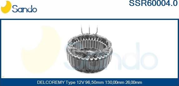 Sando SSR60004.0 - Stator, alternator furqanavto.az