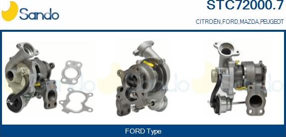 Sando STC72000.7 - Şarj cihazı, doldurma sistemi furqanavto.az