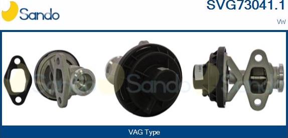 Sando SVG73041.1 - EGR Valf furqanavto.az