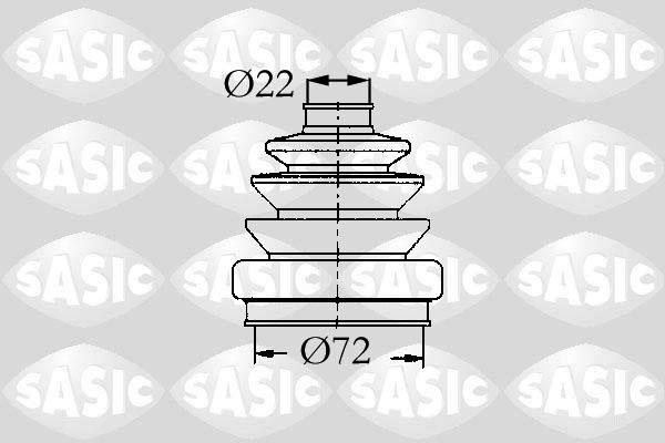 Sasic 9004640 - Körük, sürücü val furqanavto.az