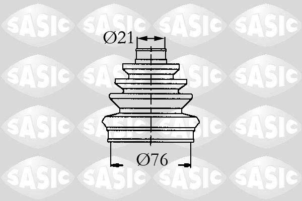 Sasic 9004621 - Körük, sürücü val furqanavto.az