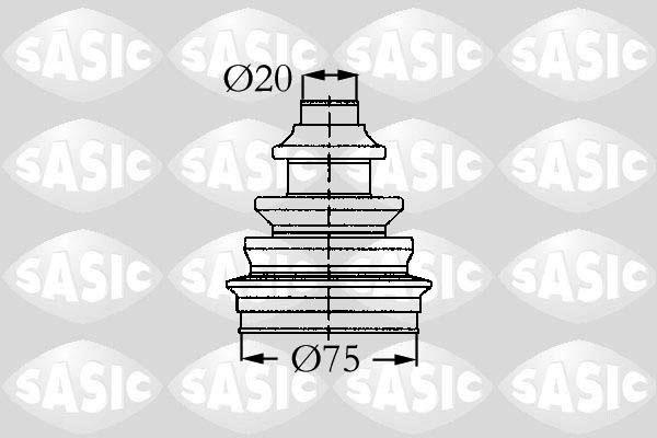 Sasic 9004721 - Körük, sürücü val furqanavto.az