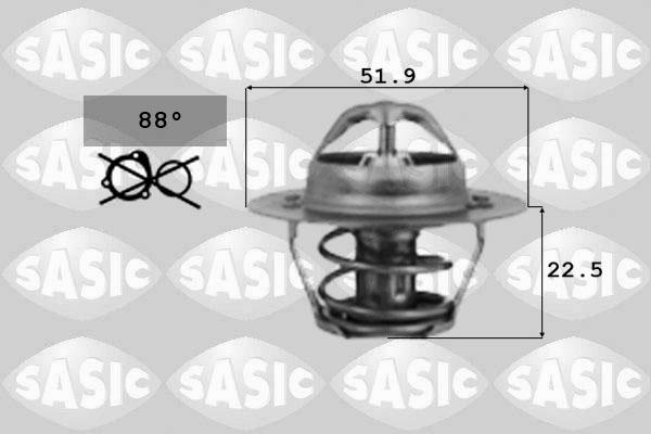 Sasic 9000124 - Termostat, soyuducu furqanavto.az