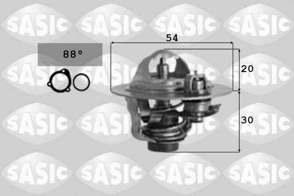 Sasic 9000298 - Termostat, soyuducu furqanavto.az