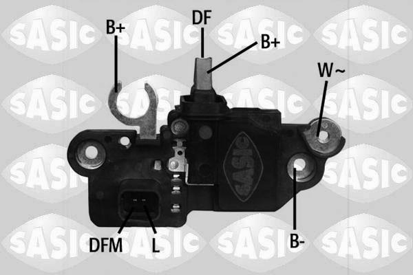 Sasic 9124002 - Gərginlik tənzimləyicisi, alternator furqanavto.az