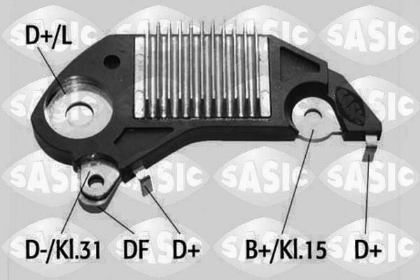 Sasic 9126003 - Gərginlik tənzimləyicisi, alternator furqanavto.az