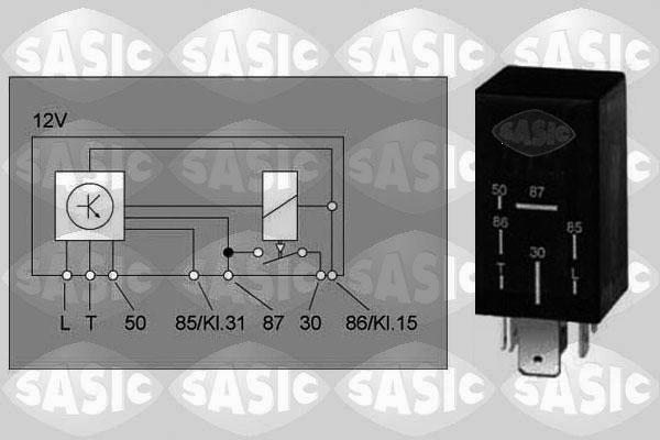 Sasic 9316004 - Rele, işıqlandırma bujisi sistemi furqanavto.az