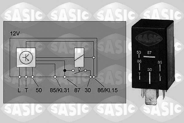 Sasic 9316005 - Rele, işıqlandırma bujisi sistemi furqanavto.az