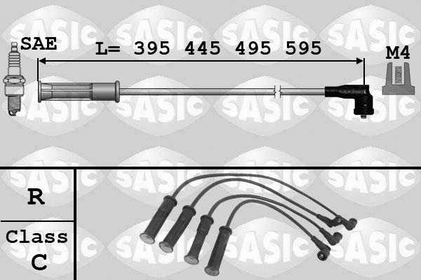 Sasic 9284004 - Alovlanma kabeli dəsti furqanavto.az