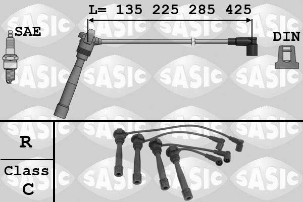 Sasic 9286064 - Alovlanma kabeli dəsti furqanavto.az