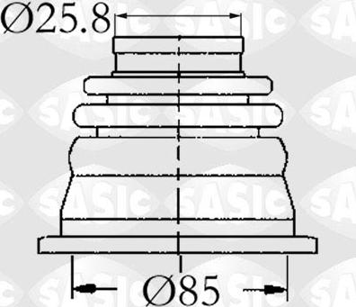 Sasic 4003408 - Körük, sürücü val furqanavto.az