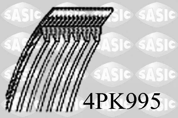 Sasic 4PK995 - V-yivli kəmər furqanavto.az