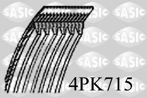 Sasic 4PK715 - V-yivli kəmər furqanavto.az