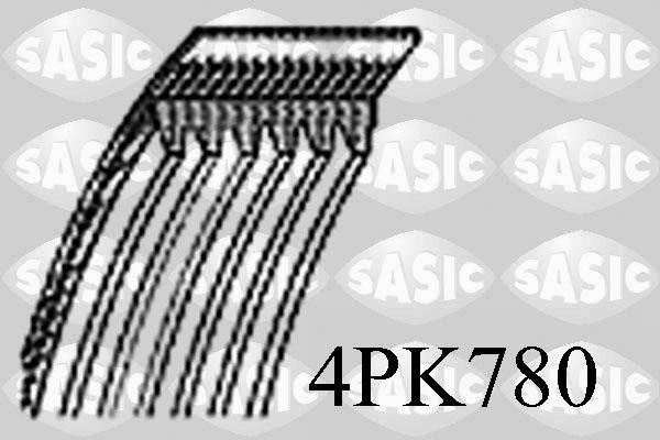 Sasic 4PK780 - V-yivli kəmər furqanavto.az