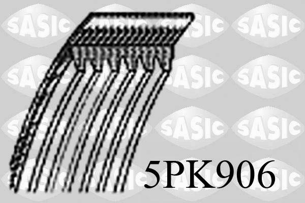 Sasic 5PK906 - V-yivli kəmər www.furqanavto.az