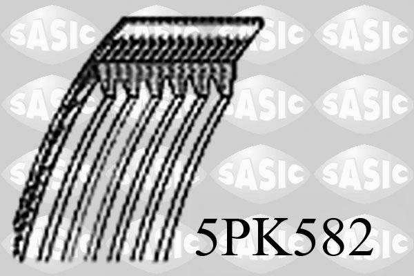 Sasic 5PK582 - V-yivli kəmər furqanavto.az