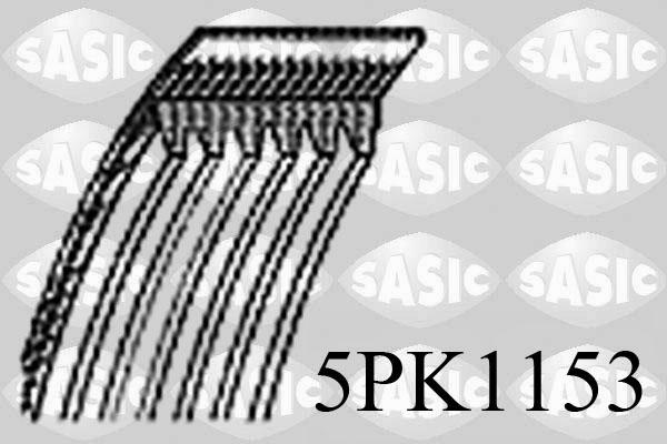 Sasic 5PK1153 - V-yivli kəmər furqanavto.az