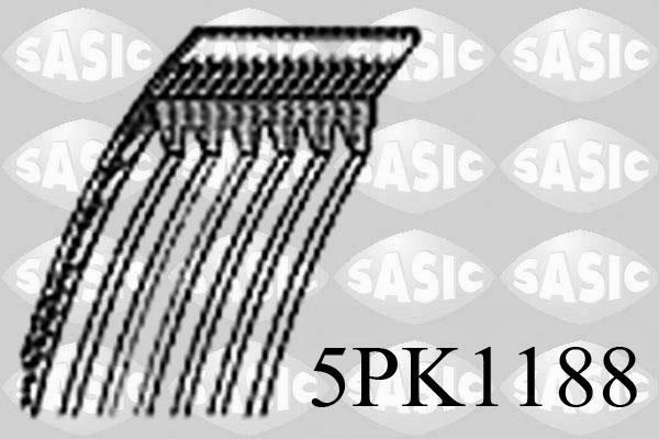 Sasic 5PK1188 - V-yivli kəmər www.furqanavto.az