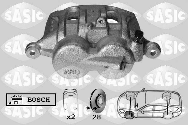 Sasic 6506162 - Əyləc kaliperi furqanavto.az