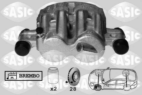 Sasic 6500062 - Əyləc kaliperi furqanavto.az