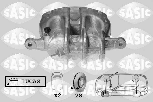 Sasic 6500078 - Əyləc kaliperi furqanavto.az