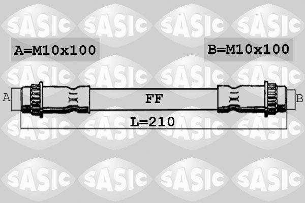 Sasic 6604040 - Əyləc şlanqı furqanavto.az