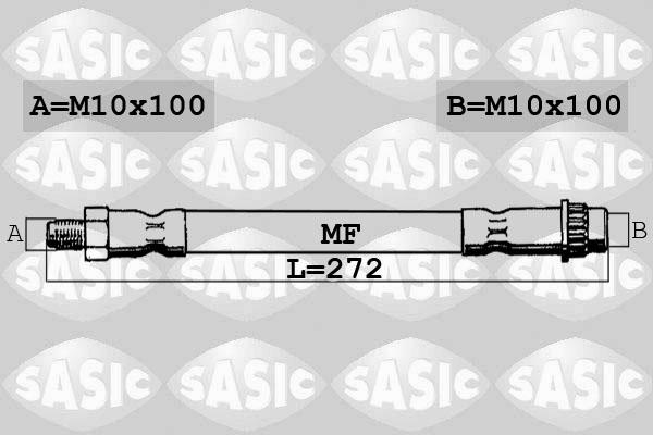 Sasic 6604014 - Əyləc şlanqı furqanavto.az