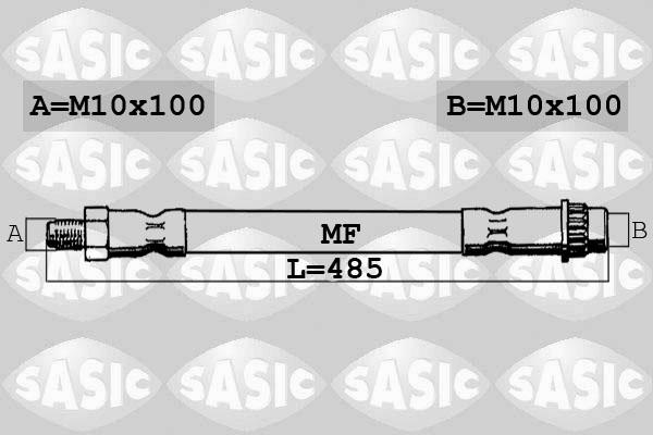 Sasic 6604013 - Əyləc şlanqı furqanavto.az