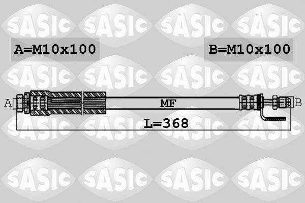 Sasic 6606080 - Əyləc şlanqı furqanavto.az