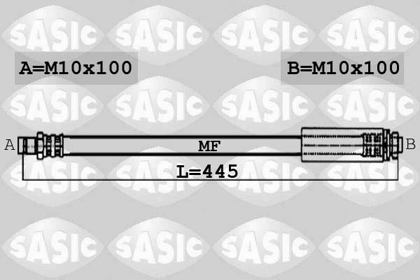 Sasic 6606031 - Əyləc şlanqı furqanavto.az