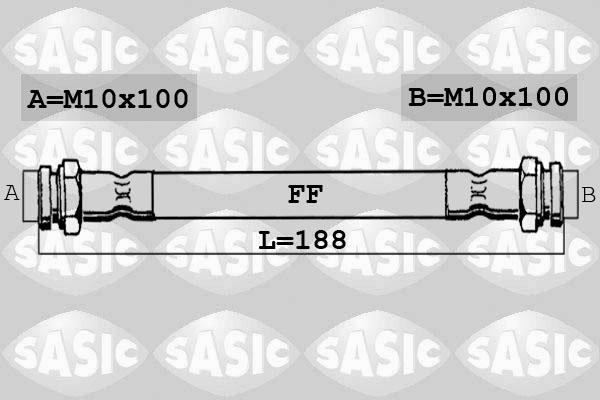 Sasic 6606028 - Əyləc şlanqı furqanavto.az