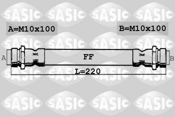 Sasic 6606071 - Əyləc şlanqı furqanavto.az