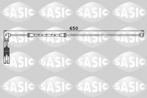 Sasic 6236018 - Xəbərdarlıq Kontakt, əyləc padinin aşınması furqanavto.az