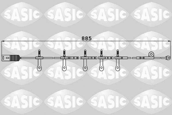 Sasic 6236034 - Xəbərdarlıq Kontakt, əyləc padinin aşınması furqanavto.az